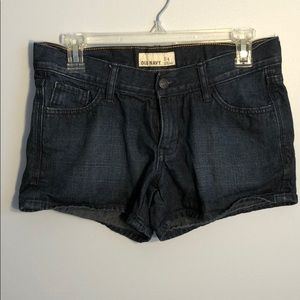 Old navy dark wash jean shorts
